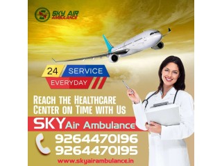 Use Up-to-Date Ventilator Setup with Sky Air Ambulance from Agartala to Delhi