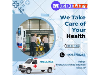 Ambulance Service in Pitampura, Delhi| Medically Configured Road Ambulance