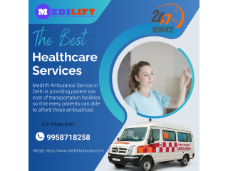 Ambulance Service in Muzaffarpur, Bihar by Medilift| Having Qualified Medical Staffs