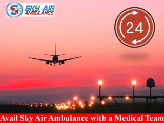 Sky Air Ambulance from Jammu to Delhi with Reliable Doctor Team