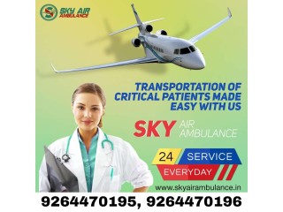 Use Superior ICU Setup with Sky Air Ambulance from Shillong to Delhi