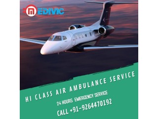 Book the Trouble-free Air Ambulance Service in Varanasi by Medivic with Advanced Tools