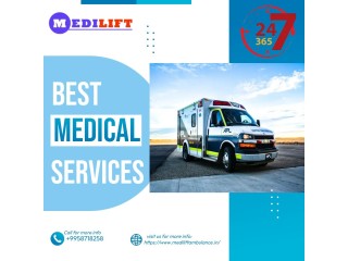 Ambulance Service in Ranchi, Jharkhand by Medilift| Normal and Emergency patient transportation