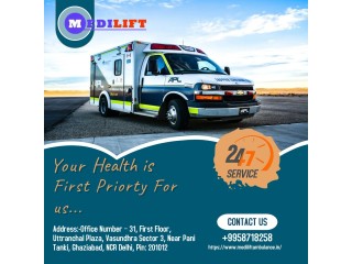 Ambulance Service in Koderma, Jharkhand by Medilift| Widespread understanding and Expertise Ambulances