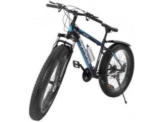 Charella Fat Tire Mountain Bike 26-Inch Wheels Steel Frame 7-Spe