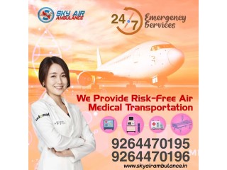 Emergency Patient Relocation by Sky Air Ambulance from Bokaro to Delhi