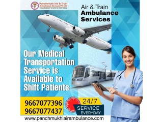 Obtain Superior-Quality ICU Setup by Panchmukhi Air and Train Ambulance Service in Delhi