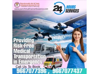 Obtain High-Tech ICU Setup with Panchmukhi Air and Train Ambulance Service in Kolkata