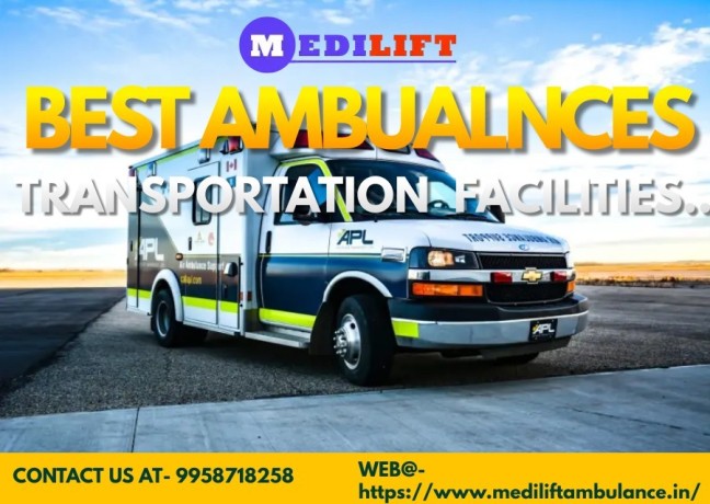 ambulance-service-in-kolkata-uttar-pradesh-by-medilift-advance-and-latest-equipments-big-0