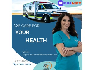 Ambulance Service in Hatia, Jharkhand by Medilift| Available for everyone