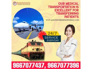 Quick Patient Transfer by Panchmukhi Air and Train Ambulance Service in Bangalore