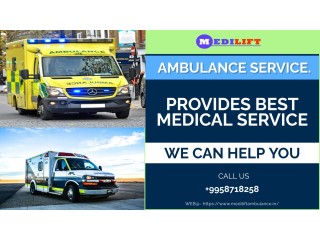 Ambulance Service in Janakpuri, Delhi by Medilift| Maintaining Relentlessly Shifting of Patients