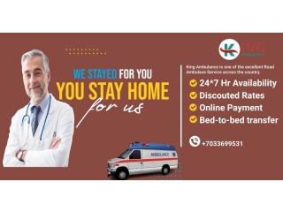 King Ambulance Service in Pitampura | Saving Equipments