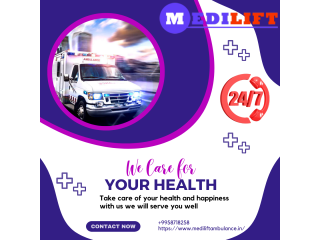 Ambulance Service in Mokama, Bihar by Medilift| Large and Small Ambulances