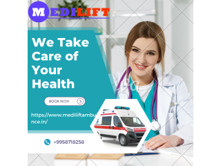 Ambulance Service in Hazaribagh, Jharkhand by Medilift| GPS Traced Ambulance Service