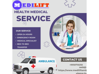 Ambulance Service in Ranchi, Jharkhand by Medilift| Life save Transport