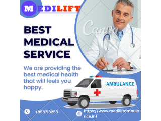 Ambulance Service in Railway Station, Jharkhand by Medilift| AID-ON-DEMAND