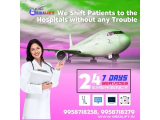 Book Air Ambulance Services in Ranchi for Quick Transportation at Genuine Cost by Medilift