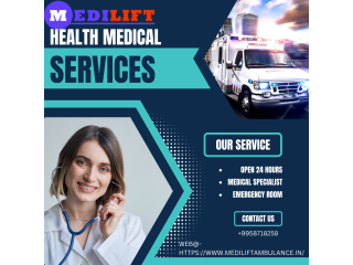 Ambulance Service in Sipara, Patna by Medilift| Latest Technologies Ambulances