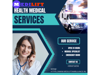 Ambulance Service in Danapur, Patna| Advance and latest Equipments