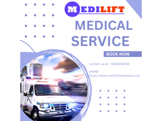 Ambulance Service in Boring Road, Patna by Medilift| Available for everyone
