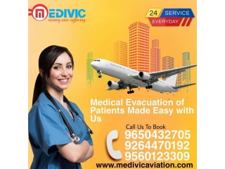 Air Ambulance Service in Mumbai By Medivic Aviation with Best Medical Team