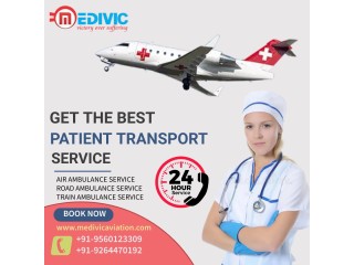 Medivic Aviation Air Ambulance Services in Mumbai with Safe Transportation