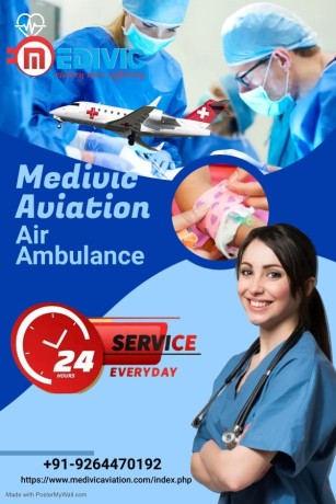 medivic-aviation-air-ambulance-services-in-raipur-with-best-medical-team-big-0