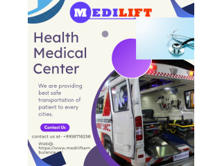 Ambulance Service in Janakpuri, Delhi by Medilift| AID-ON-DEMAND