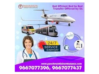 Ambulance Service in Mundka, Delhi by Panchmukhi | Patient van
