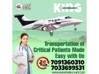 Get Hassle-Free King Air Ambulance Service in Guwahati with ICU Setup