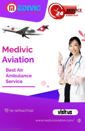 medivic-aviation-air-ambulance-in-siliguri-with-critical-situation-big-0