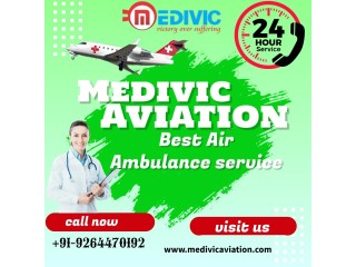 Medivic Aviation Air Ambulance service in Jabalpur with Best Medical Team