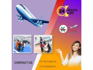 Hire Advanced Medical Support Air Ambulance in Kolkata at Low-Fare