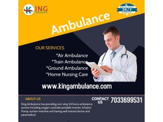 King Ambulance Service in Tatanagar | Essential Medical Tools