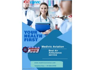 Pick Air Ambulance Services in Cuttack by Medivic with Critical Situation