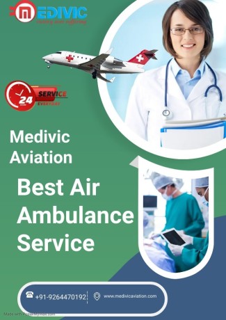 take-air-ambulance-service-in-jamnagar-by-medivic-with-best-medical-team-big-0