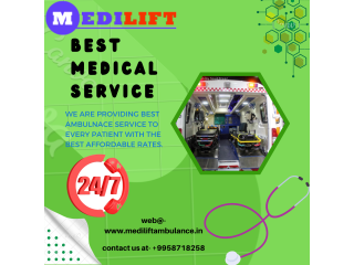 Ambulance Service in Hatia, Jharkhand by Medilift| Quick and Safe Dispatch