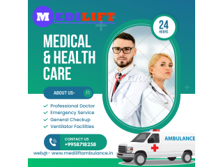 Ambulance Service in Vasant Vihar, Delhi by Medilift| Provides Safe Transportation Ambulances