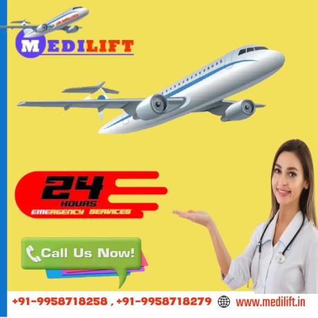 get-top-notch-air-ambulance-service-in-nagpur-with-all-aids-by-medilift-for-evacuation-service-big-0