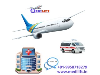 Medilift Air Ambulance Service in Ranchi for High Speed and Comfortable Transportation