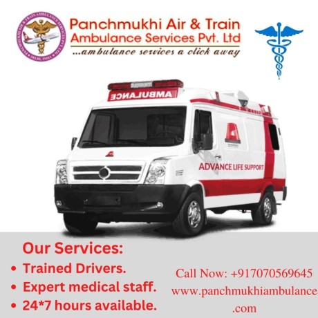 panchmukhi-road-ambulance-service-in-dilshad-garden-finest-and-reliable-big-0