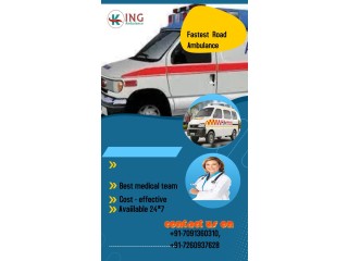 King Ambulance Service in Darbhanga | End-To-End Comfort