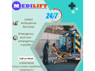 Ambulance Service in Ranchi, Jharkhand by Medilift| Provides ICU and CCU Ambulances