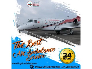 Gain Air Ambulance in Ahmedabad by King with Hi Teach Equipment