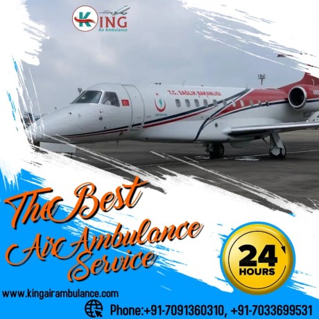 gain-air-ambulance-in-ahmedabad-by-king-with-hi-teach-equipment-big-0