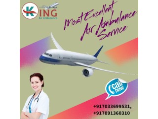 Hire Air Ambulance in Bokaro by King with Top-Class Medical Facility