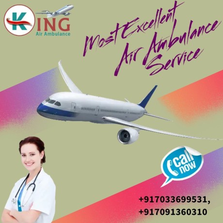 hire-air-ambulance-in-bokaro-by-king-with-top-class-medical-facility-big-0