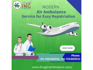 Book Air Ambulance in Jabalpur by King with Safe Transportation