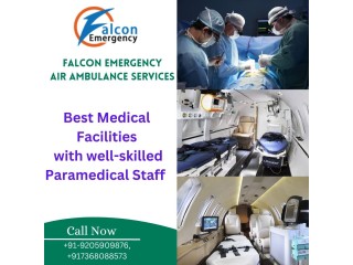 Falcon Emergency Air Ambulance Service in Vijayawada | at an Affordable Price